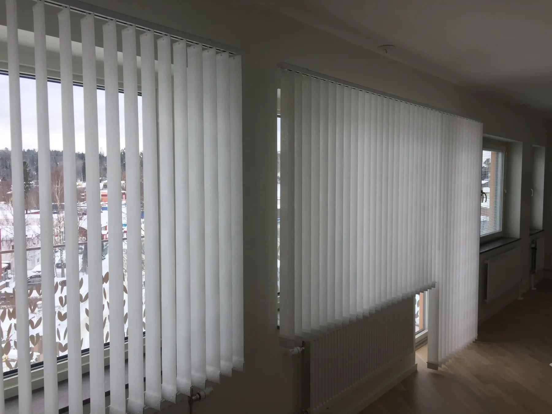 Lamellgardin StyRa med 127 mm lameller